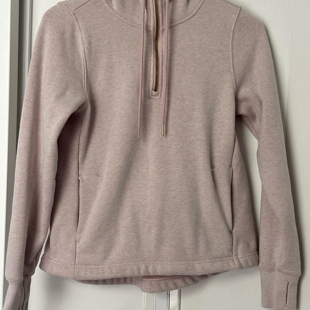 Athleta Pink Long Sleeve Sweatshirt